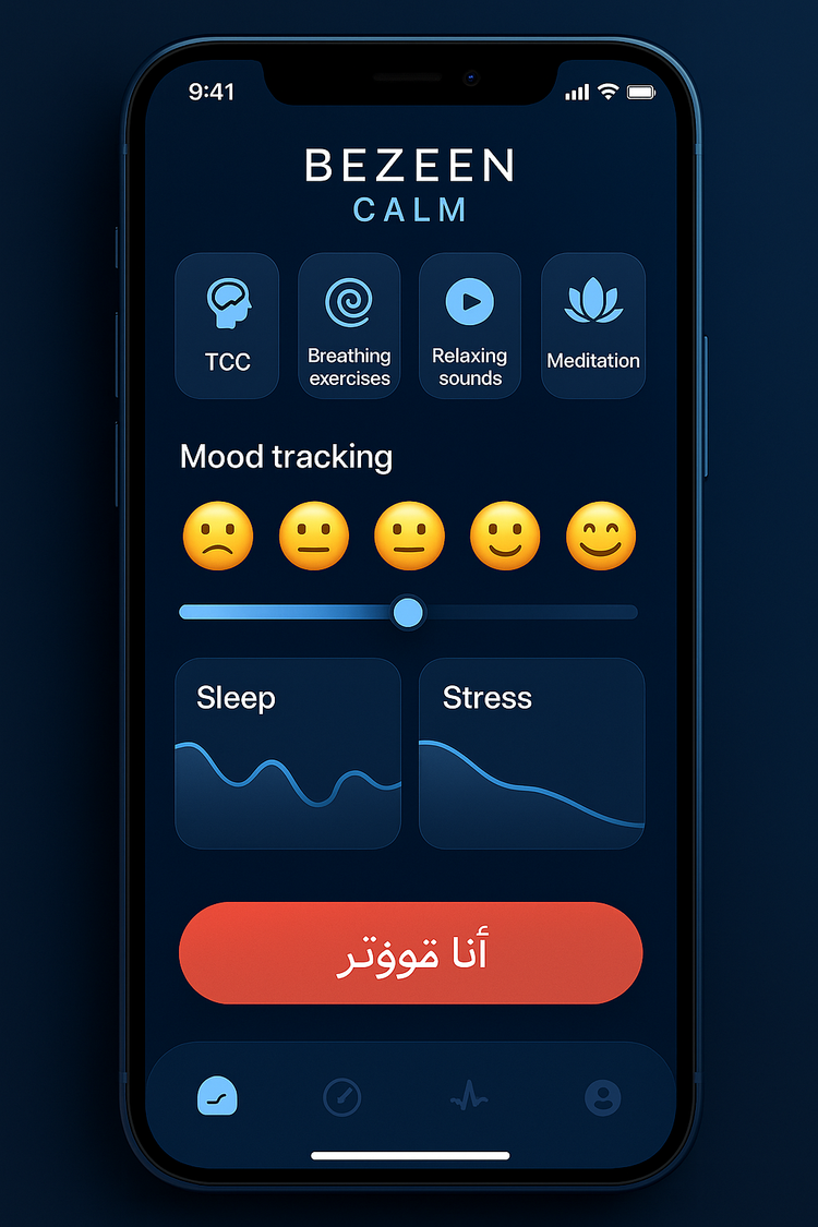 BEZEEN CALM - Réduit le stress, favorise la détente